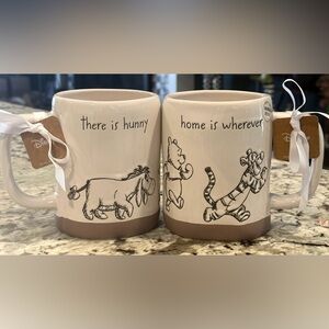 Rae Dunn Disney Winnie the Pooh Mug - “Home is wherever there is hunny” 🍯